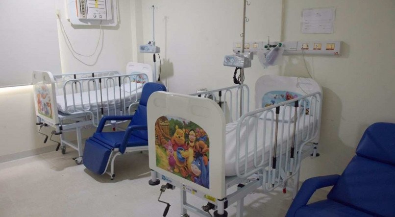RECIFE ABRE 14 LEITOS PEDIÁTRICOS PARA CASOS DE SÍNDROME RESPIRATÓRIA AGUDA GRAVE NO HOSPITAL MARIA LUCINDA