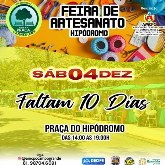2ª EDIÇÃO DA FEIRA DE ARTESANTO NO HIPÓDROMO