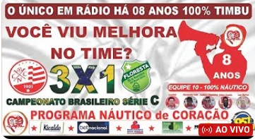 NÁUTICO 3X1 FLORESTA - VOCÊ VIU MELHORA NO TIME COM O TÉCNICO INTERINO?